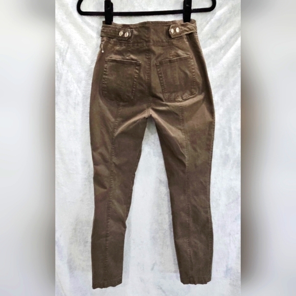 A.L.C Zander On Duty Army Zip Front Pants Sz 2 Retails $360Chrissy Teigen 🚨BOGO - Picture 3 of 9